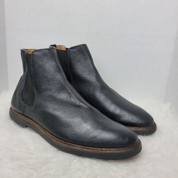 Coach Mens Chelsea Boots Size 9D Black Leather FG 2988 Shoes main image 5